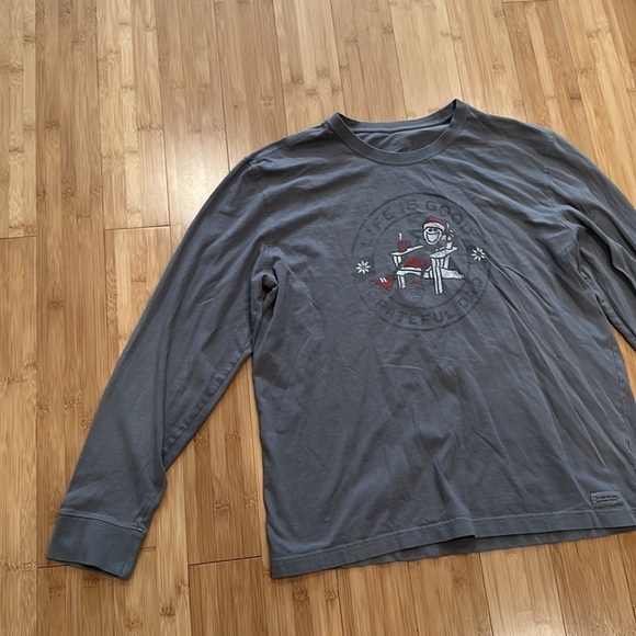 Life is Good long sleeve shirt size large men’s - Picture 3 of 7